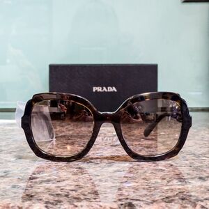 NEW! Prada PR16 Women's tortoise Sunglasses